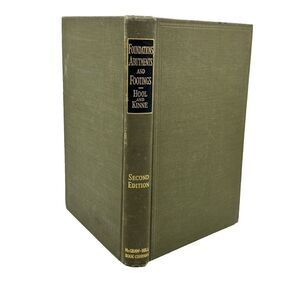 Foundations Abutments and Footings Hool and Kinne 2nd Ed. McGRAW-HILL VINTAGE‎